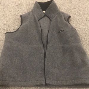 Eddie Bauer Grey Polartec Fleece Vest